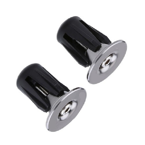 Handlebar End Caps BASIC Alloy Pair