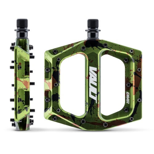 Pedals Flat DMR Vault Green Camo