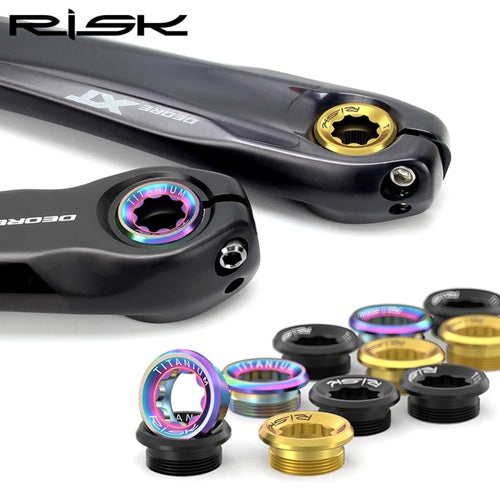 Titanium Bolt RISK M20 x 18mm for Crank