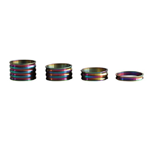 Headset Spacer RISK Titanium