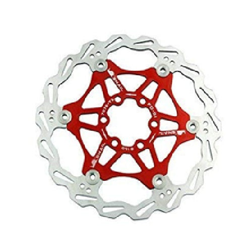 Brake Disc Rotor 6 Bolt 160mm SNAIL FD-01 Red