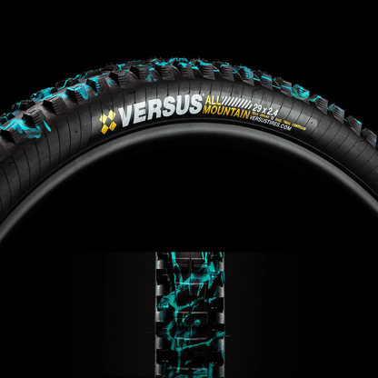 Tyre MTB VERSUS Blue Splatter All Mountain Trail Foldable